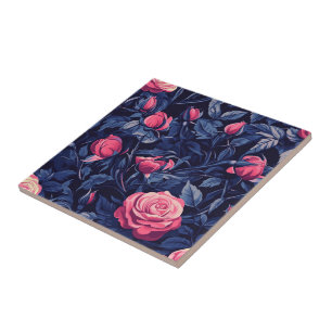 Classic Art Deco Rose Fliesen für Innenböden