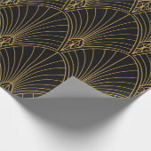 Classic Art Deco Seamless Pattern. Geometric Styli Geschenkpapier (Ecke)