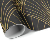 Classic Art Deco Seamless Pattern. Geometric Styli Geschenkpapier (Rolleneckpunkt)