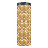 Classic art deco seamless pattern. Geometric styli Thermosbecher (Rückseite)