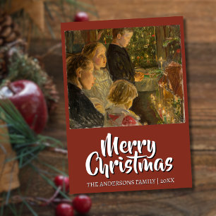 Classic Art Merry Christmas Kalckreuth Feiertagskarte