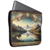 Classic Art Nouvea Landscape Art Laptopschutzhülle (Vorne Rechts)