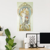 Classic Art Nouveau Holland Poster (Heimbüro)