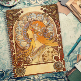 Classic Art Nouveau Poster Design Planer