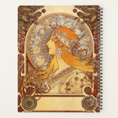 Classic Art Nouveau Poster Design Planer (Rückseite)