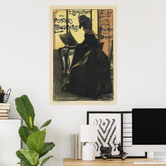Classic Art Nouveau Posters - Lithographien Poster (Heimbüro)