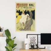 Classic Art Nouveau Posters Poster (Heimbüro)