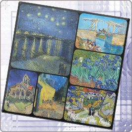 Classic Artist Series - Vincent van Gogh #1 - Glasuntersetzer