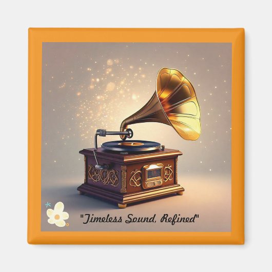 "Classic Audio Elegance" Magnet (Vorne)