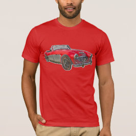 Classic Austin-Healey Abstrakter T - Shirt