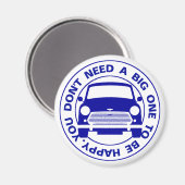 Classic Austin Mini Cooper Auto Magnet (Vorderseite/Rückseite)