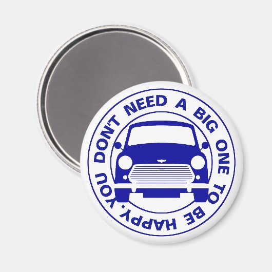 Classic Austin Mini Cooper Auto Magnet (Vorderseite/Rückseite)