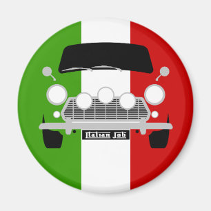 Classic Austin Mini Cooper Auto Magnet