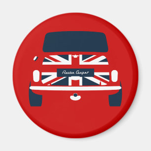 Classic Austin Mini Cooper Auto Magnet