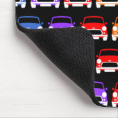 Classic Austin Mini Cooper Rainbow Mouse pad Mousepad (Ecke)