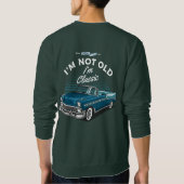 CLASSIC AUTO CHEVY BEL AIR CONVERTIBLE 1956 SWEATSHIRT (Rückseite)