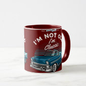CLASSIC AUTO CHEVY BEL AIR CONVERTIBLE 1956 TASSE (VorderseiteRechts)