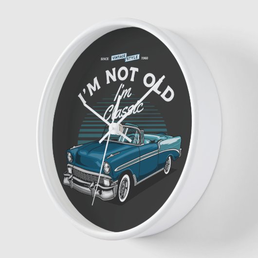 CLASSIC AUTO CHEVY BEL AIR CONVERTIBLE 1956 UHR (Winkel)