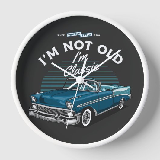 CLASSIC AUTO CHEVY BEL AIR CONVERTIBLE 1956 UHR (Vorderseite)