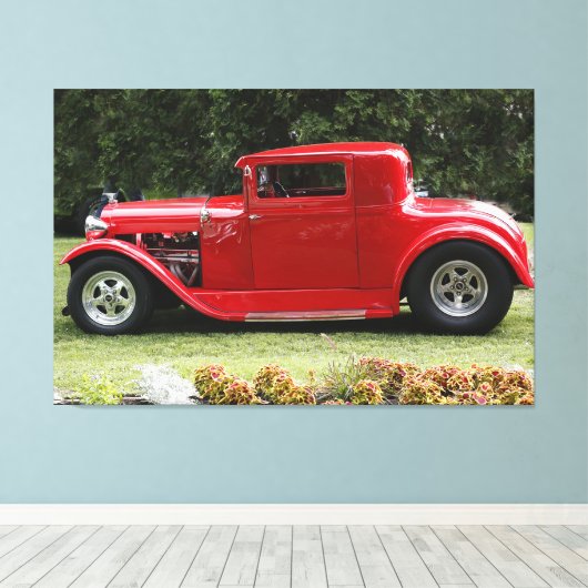 Classic Automobile Leinwanddruck (Insitu (Holzboden))