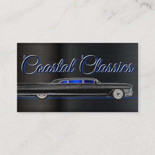 Classic Automotive Business Cards Visitenkarte (Vorderseite)