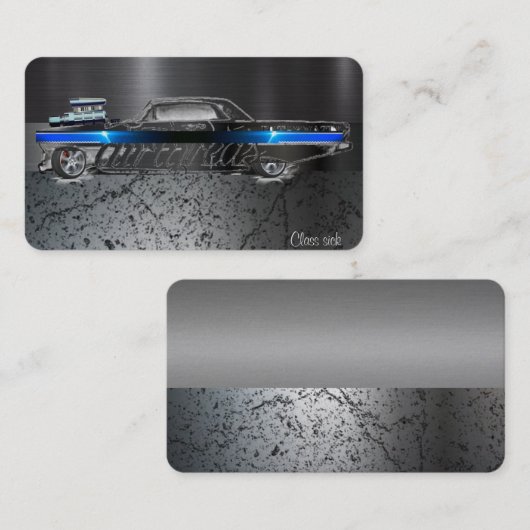 Classic Automotive Business Cards Visitenkarte (Vorne/Hinten)