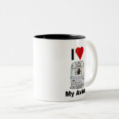 Classic Avion Coffee Tasse (VorderseiteRechts)
