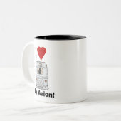 Classic Avion Coffee Tasse (Vorderseite Links)