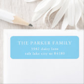 Classic Baby Boy Blue Birth Announcement Envelope (Insitu)