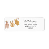 Classic Baby Return Address Label (Vorne)