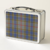 Classic Balfour Tartan Kariert Custom Metall Brotdose (Rückseite)