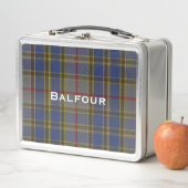 Classic Balfour Tartan Kariert Custom Metall Brotdose (Beispiel)