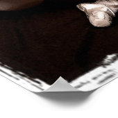 Classic Ballerina Print Poster (Ecke)