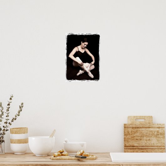 Classic Ballerina Print Poster (Küche)