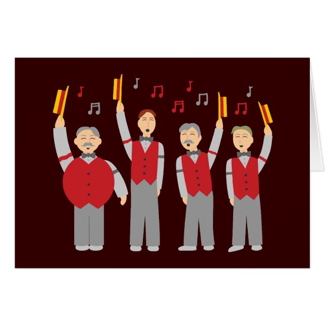 Classic Barbershop Quartett (Vorderseite (Horizontal))