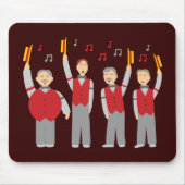 Classic Barbershop Quartett Mousepad (Vorne)