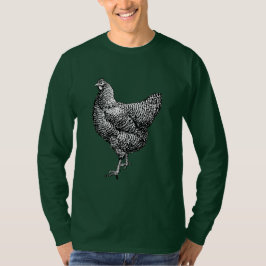 Classic Barred Plymouth Rock Chicken Hen T-Shirt