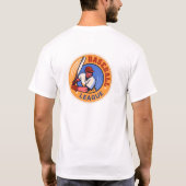 Classic Baseball League T-Shirt (Rückseite)