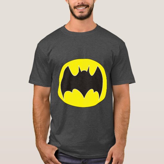 Classic Batman Emblem Shirt - Superhero Fan Appare (Vorderseite)