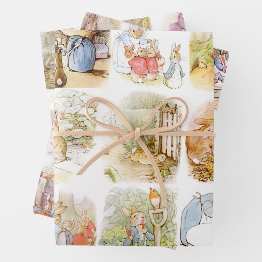 Classic Beatrix Potter Geschenkpapier Set (Beispiel)