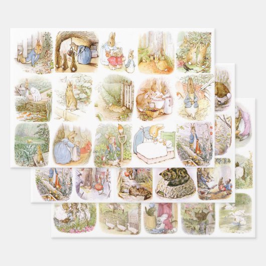 Classic Beatrix Potter Geschenkpapier Set (Set)