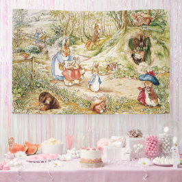 Classic Beatrix Potter Peter, Kaninchen Party Banner