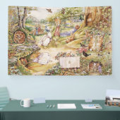 Classic Beatrix Potter Peter, Kaninchen Party Banner (Messe)
