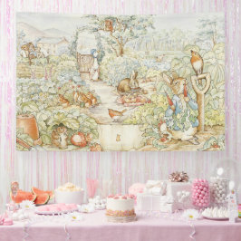 Classic Beatrix Potter Peter, Kaninchen Party Banner