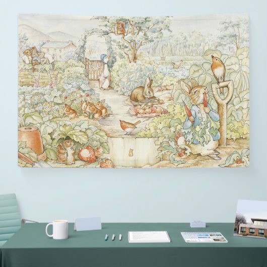 Classic Beatrix Potter Peter, Kaninchen Party Banner (Messe)