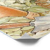 Classic Beatrix Potter Peter und Freunde Poster (Ecke)
