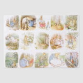 Classic Beatrix Potter Seidenpapier (Vorderseite)