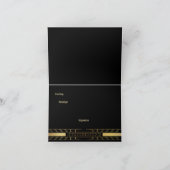 Classic Beauty Art Deco - Vielen Dank Dankeskarte (Innenseite)