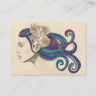 Classic Beauty Business Card Visitenkarte