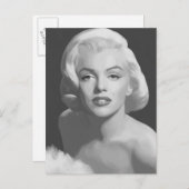 Classic Beauty Postkarte (Vorne/Hinten)